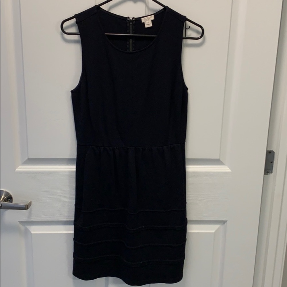 J. Crew Factory Black Sundress